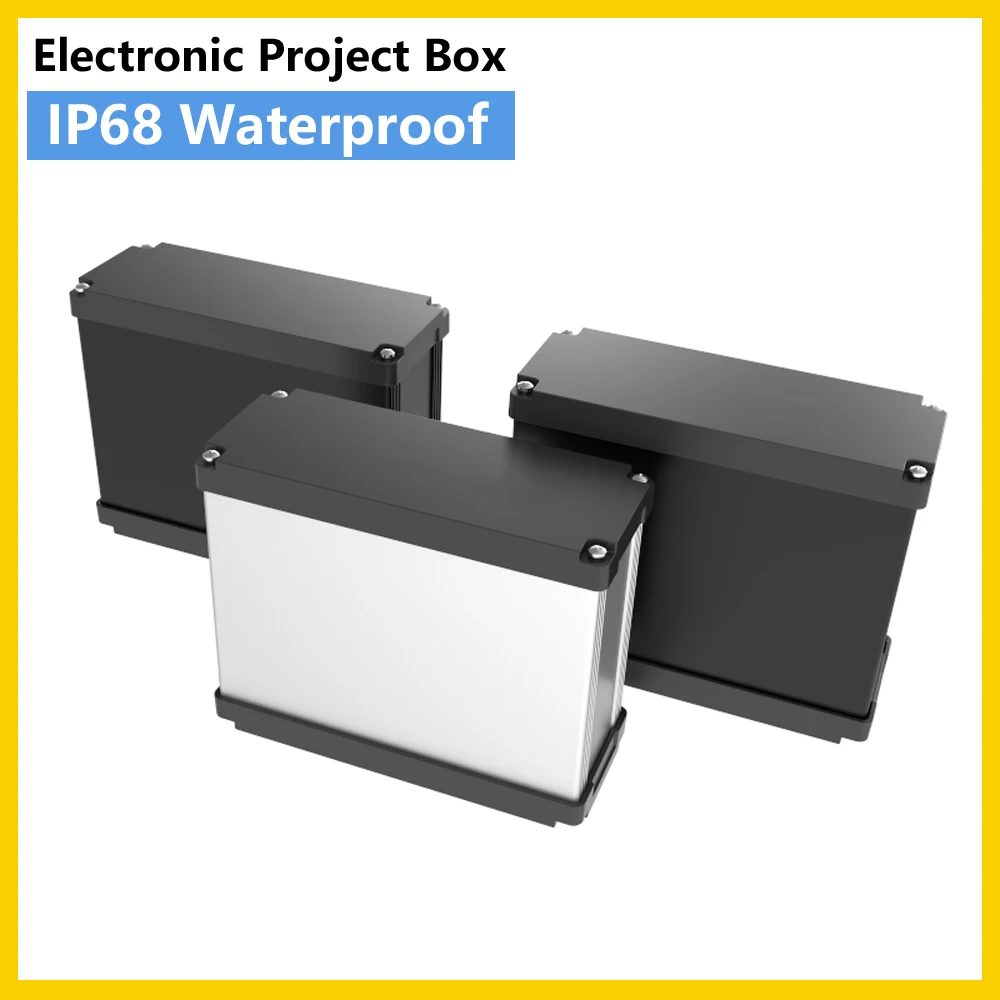 

Waterproof Electronic Enclosure Die Casting Cover Project Instrument Enclosures DIY Box Case Junction Housing M05 200*75mm