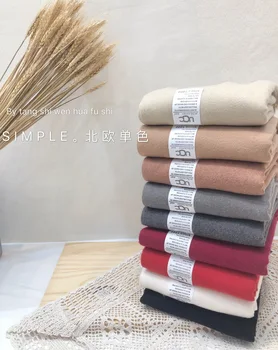 

Fall and Winter 2019 High-grade Foreign Trade Plain Lady's Scarf,New fashionable pornographic couple scarf with solid shawl