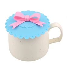 Крышка чашки лук мягкие силиконовые чистые кухонные чашки аксессуары прочный и нетоксичный