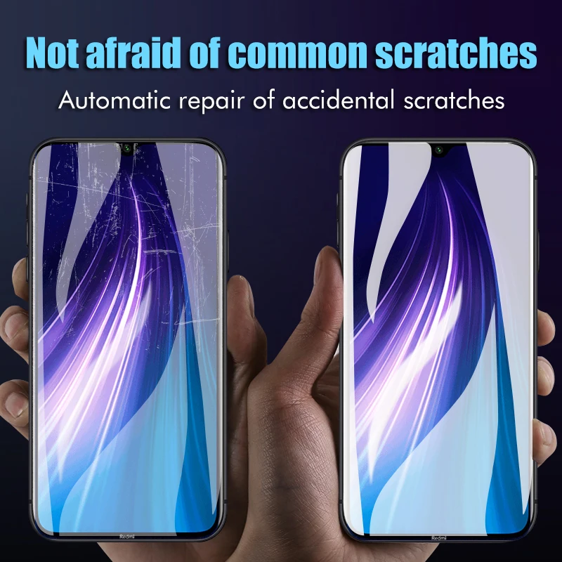 Чехол накладка для Redmi K20 K30 Pro Защитная пленка экрана 10X 4G 5G гидрогель Xiaomi 4X 5A 6Pro 5 Plus