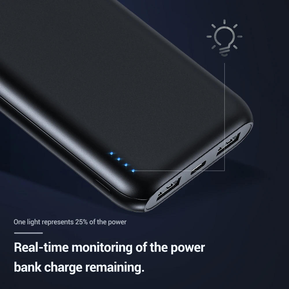 TOPK 10000 мАч Внешний аккумулятор 18 Вт usb type C внешние аккумуляторы QC3.0 PD Двусторонняя Быстрая зарядка внешний аккумулятор для samsung Xiaomi huawei