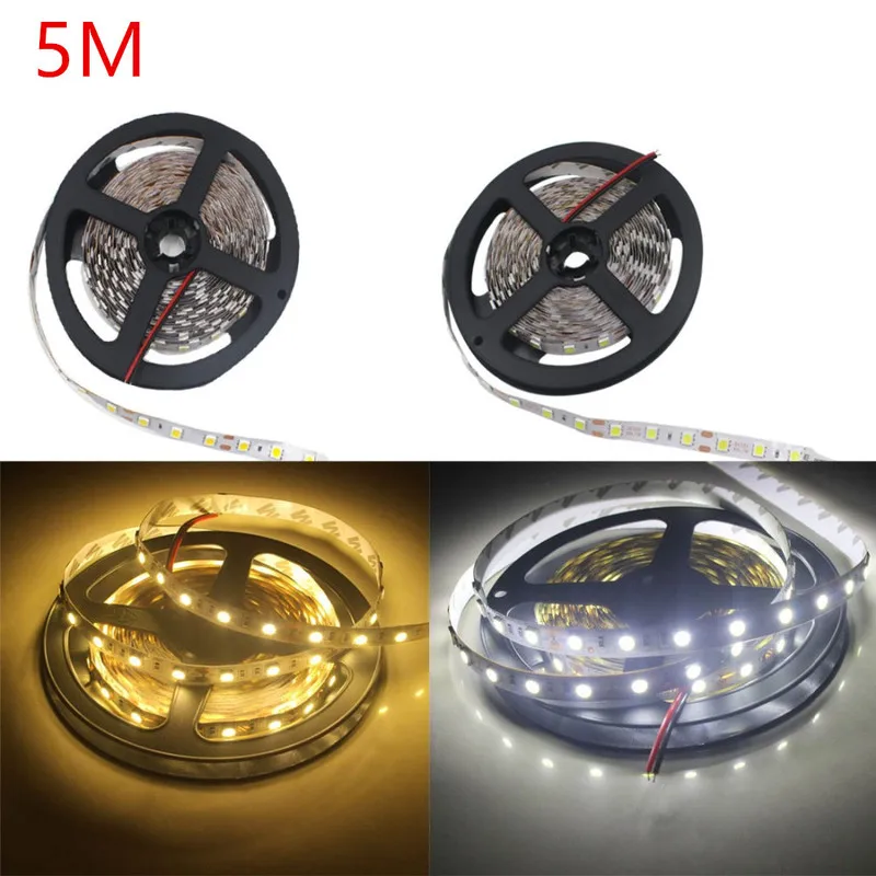 10 в Светодиодная лента SMD5050 не водонепроницаемая гибкий светодиодный светильник