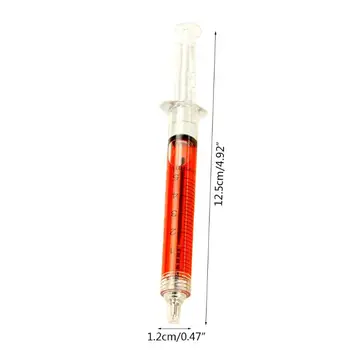 

Syringe Pens - (Bulk Pack of 24) Retractable Fun Multi Color Novelty Pen for Nurses, Nursing Student School Supplies, Bi