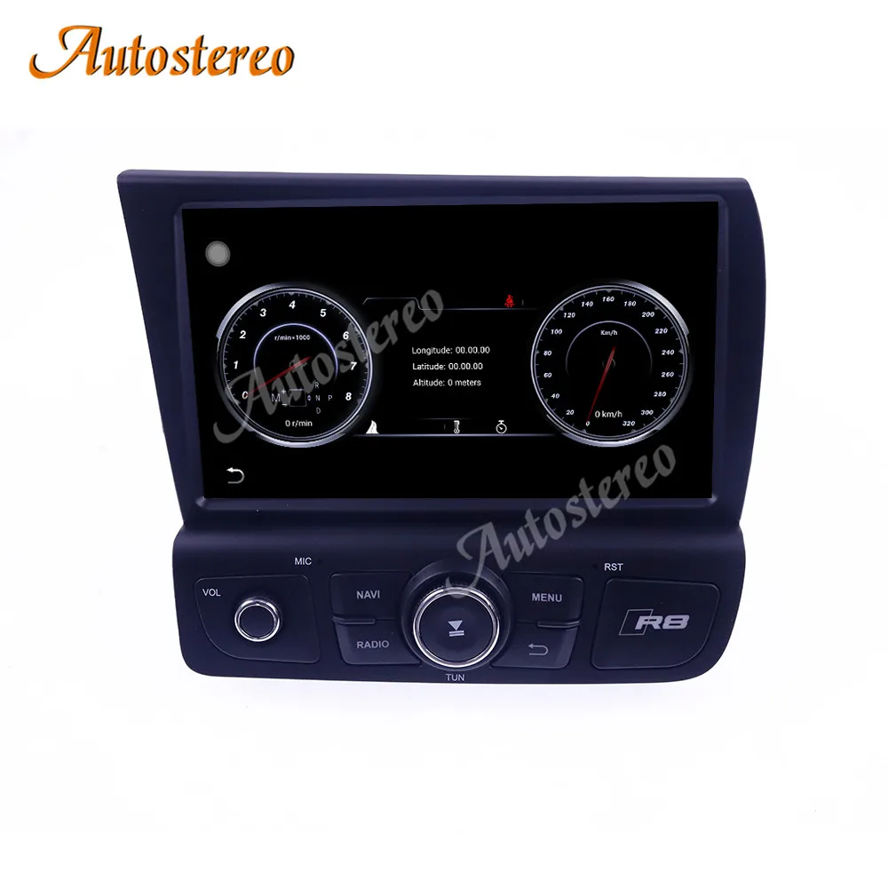 For Audi R8 Spyder Tony Stark Same Model Car GPS Navigation Auto Stereo HeadUnit