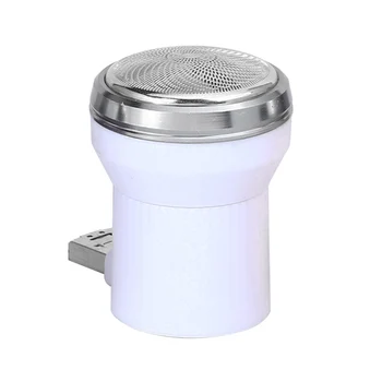 

hot sale Creative Electric Shaver Mini Portable Usb Power Plug Travel Outdoor Beard Trimmer Razor Can Be Connected To Android Mo