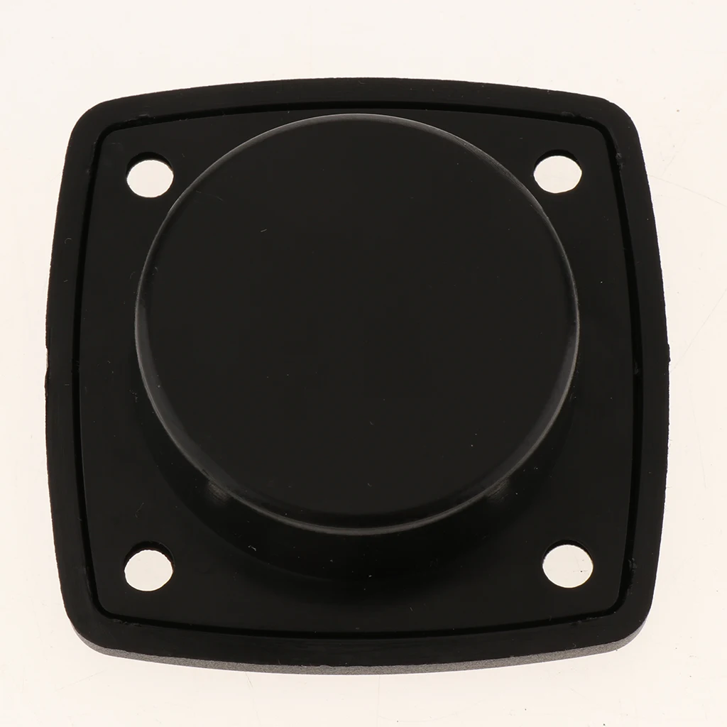 Plastic Black Door Handles Recessed Flush Pulls Drawer Knob 58 X 58mm