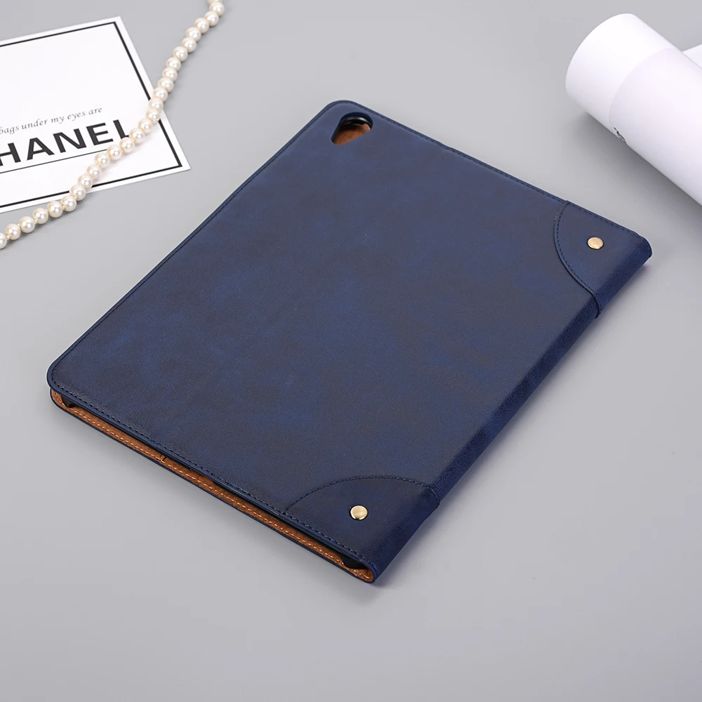 Case for Samsung Galaxy Tab A/A2 10.5 SM-T590 T595 T590 tablet Retro book style Leather Stand Smart Funda Capa cover |
