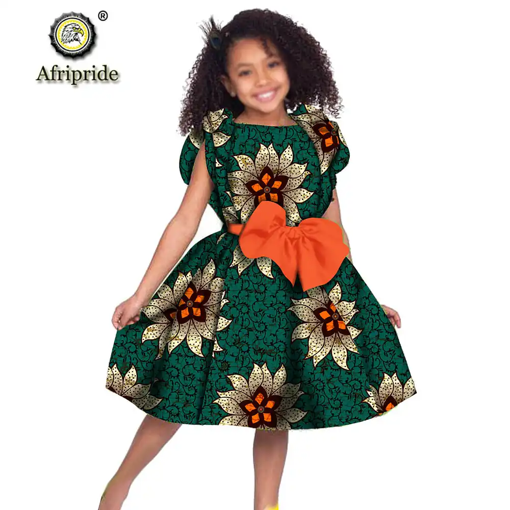 ankara ball gown for baby girl