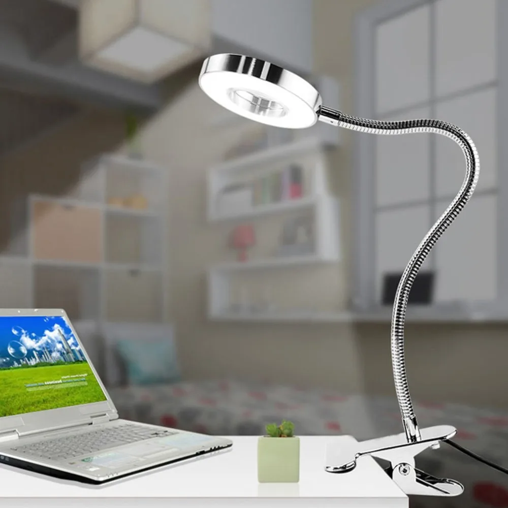 Tattoo Lamp Led Eye Protection Table Lamp Usb Dormitory Table Lamp Girl Reading Desk Lamp College Bedside Clip Table Lamp