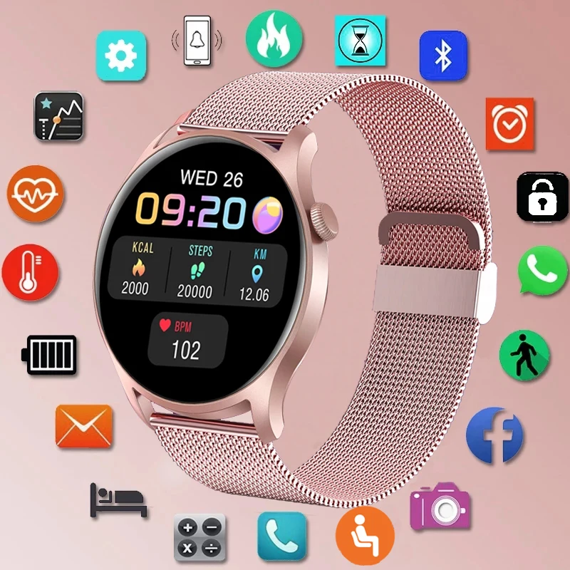 LIGE Women Smart Watch Men Sports watch Blood pressure Sleep Monitor Fitness tracker Android ios pedometer Smartwatch For xiaomi |