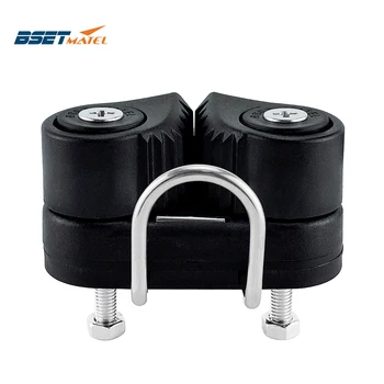 

Composite 2 Row Matic Ball Bearing Cam Cleat with leading Ring Pilates Equipment Boat Fast Entry Rope Wire Fairlead sailboat