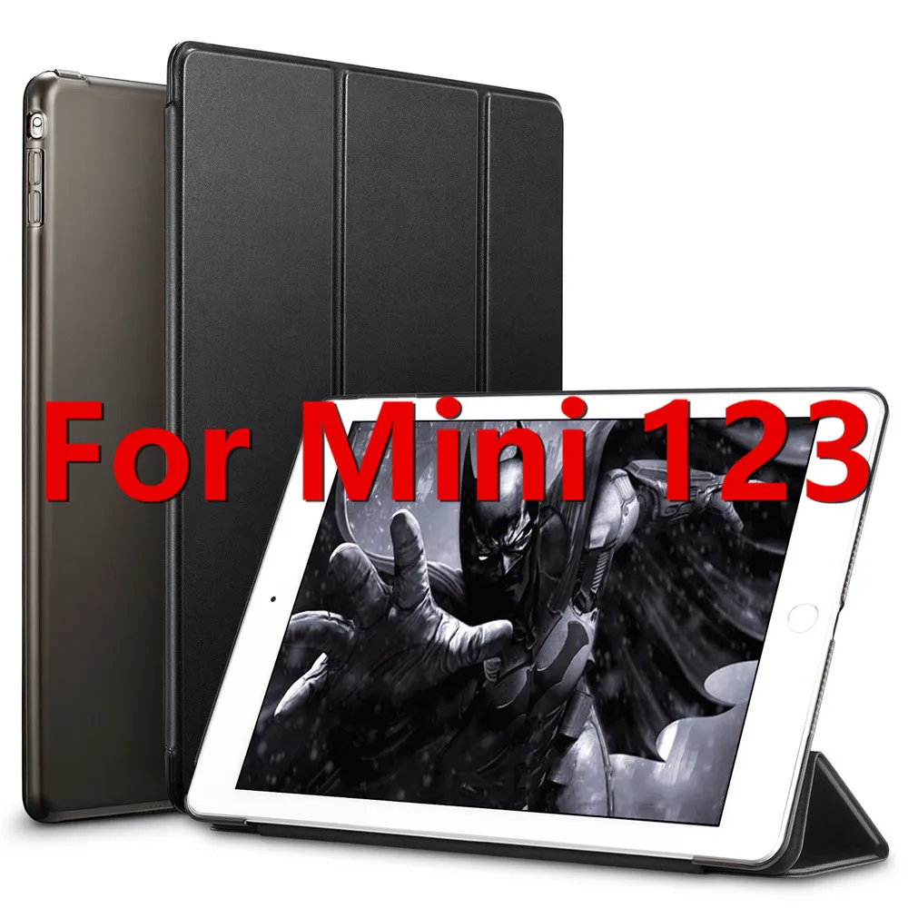 ESR из искусственной кожи чехол для iPad Mini 5 4 3 2 1 Фолио мягкая задняя трехслойная Подставка Авто спящий Пробуждение смарт-чехол для iPad Mini 5 - Цвет: Black for Mini 1 2 3