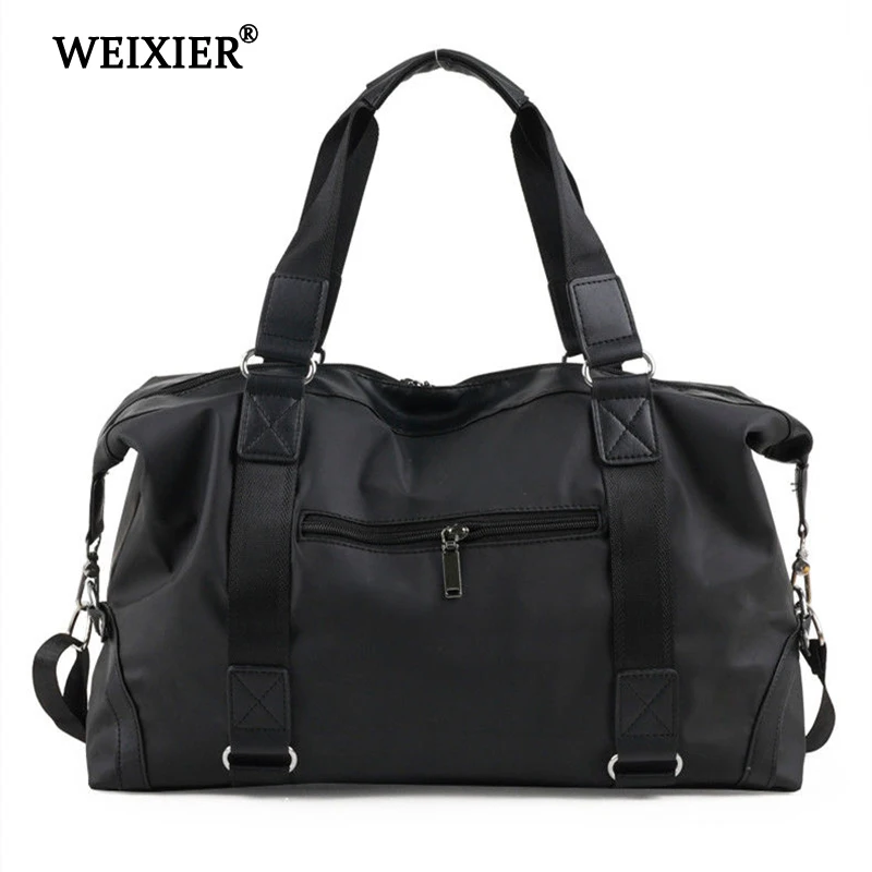 Новая модная Водонепроницаемая мужская дорожная сумка через плечо, сумка для багажа, унисекс портативная Оксфордские сумки, большая многофункциональная сумка через плечо