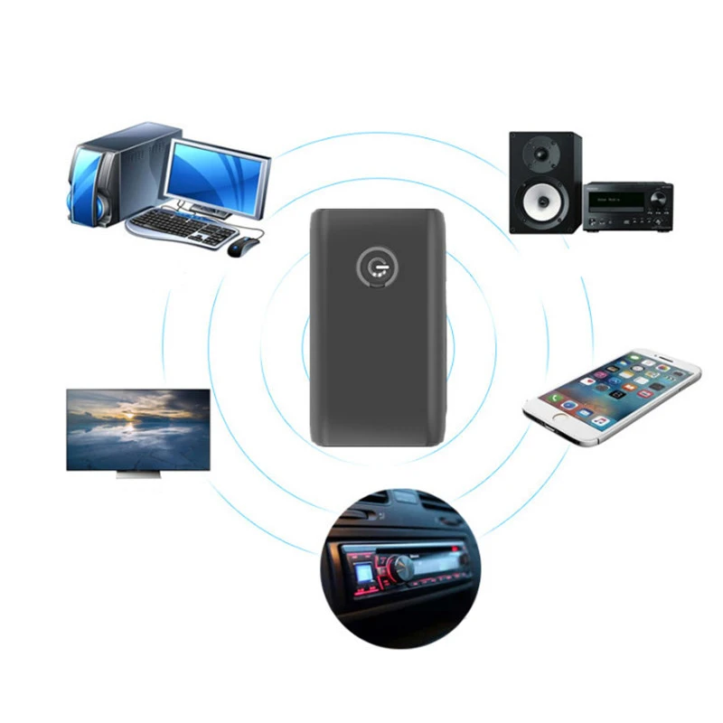 B10S Bluetooth 5,0 Bluetooth передатчик приемник аудио кабель 2 в 13,5 мм Компьютер ТВ динамик применимо