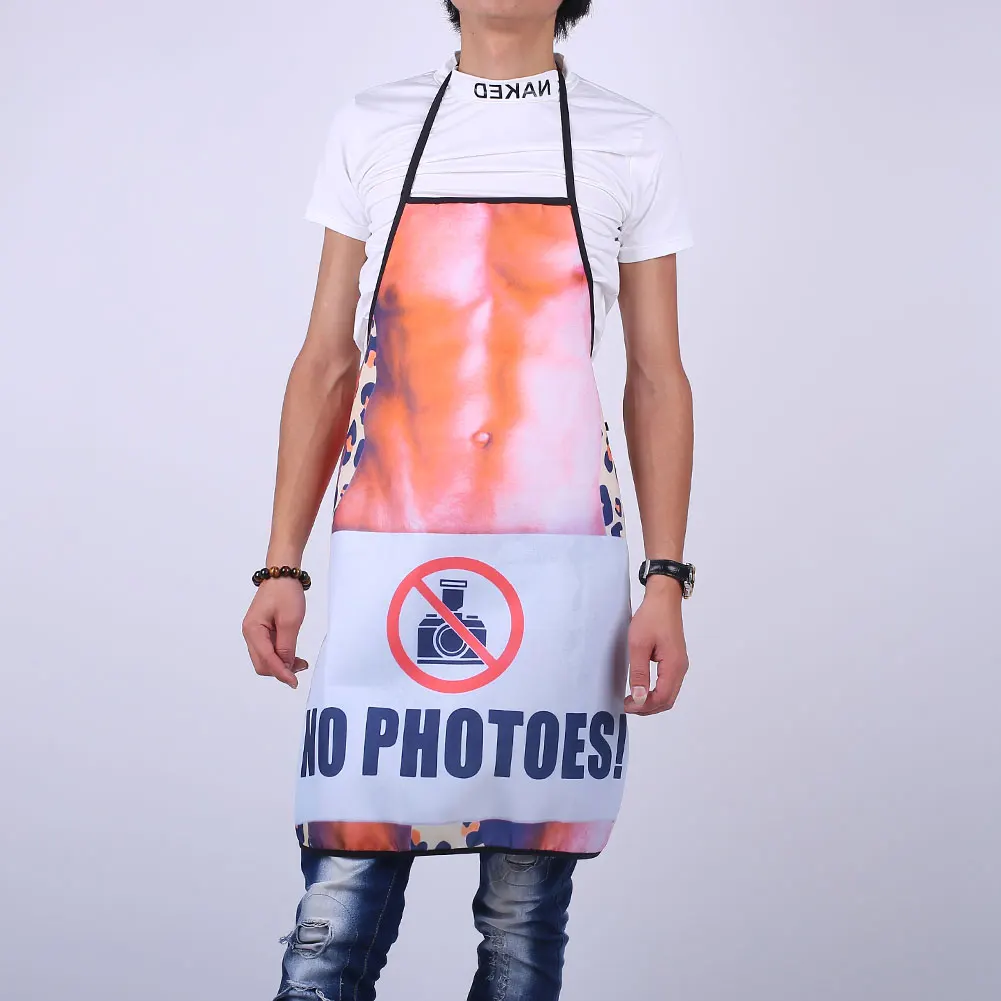 Aprons Polyester Home Colorful Cleaning Protection Men Kitchen Suppliy Funny Oilproof Waterproof Cooking