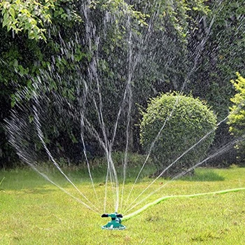 

360 Degree Automatic Garden Sprinklers Lawn Rotary Watering Tool Garden Lawn Automatic Water Supplies Irrigation Device