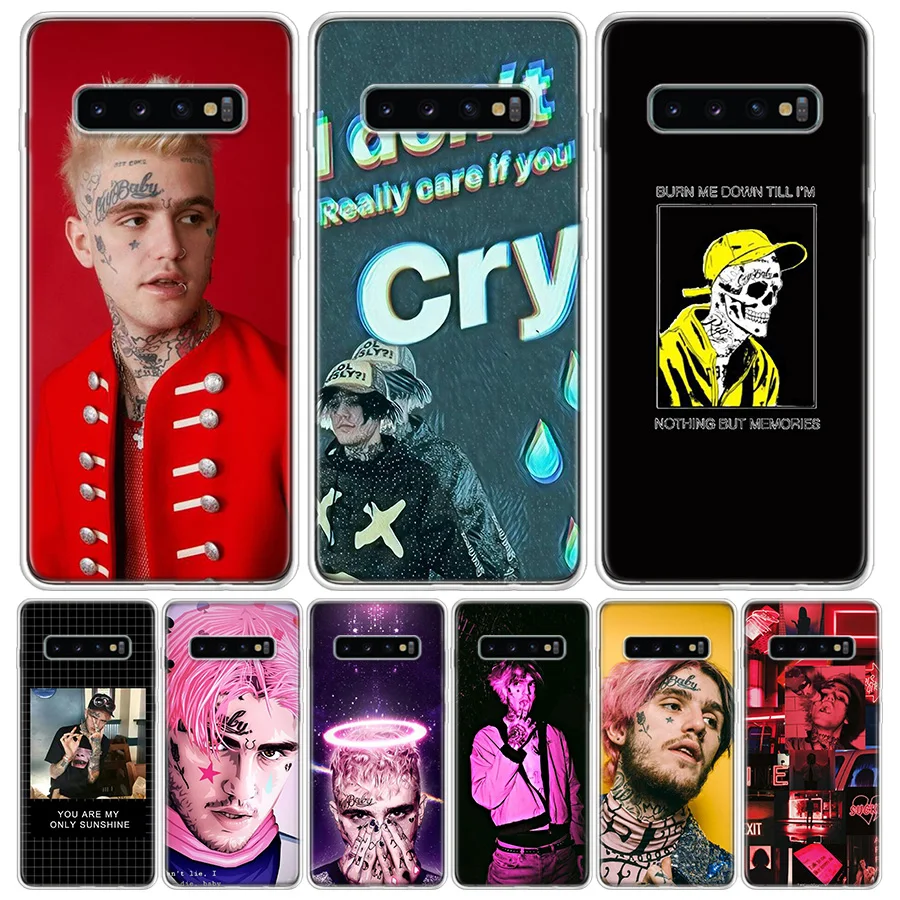 Чехол для телефона Lil peep чехол Samsung Galaxy S20 FE S21 Ultra S10 Plus S10E S9 S8 S7 S6 Edge J4 J6 + J8 | Мобильные