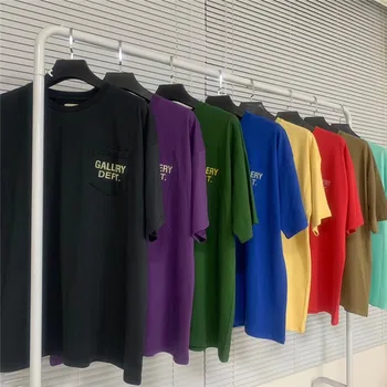 

2020ss Gallery Dept T Shirt Men Women 1:1 Summer Tee High quality Casual Gallery Dept Tshirt