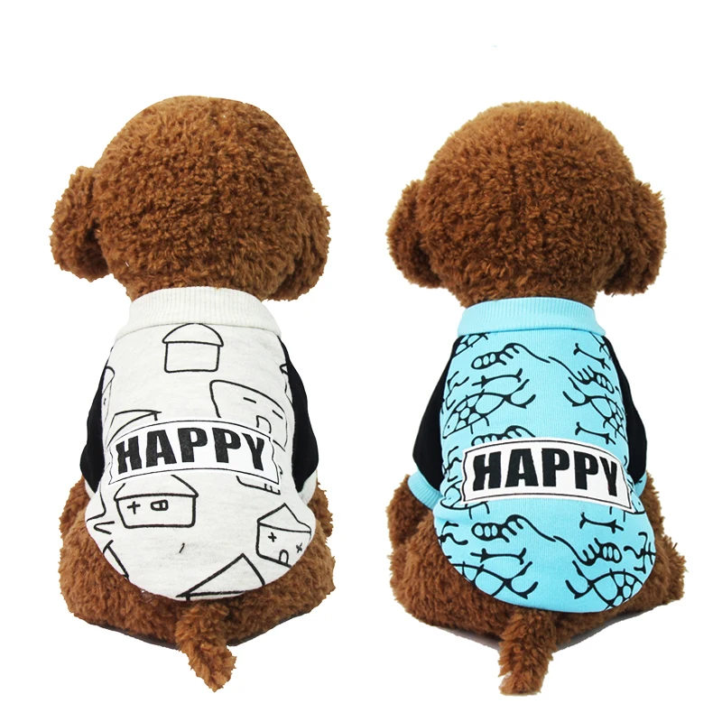 Winter Warm Pet Dog Clothes for Small Dogs Soft Cotton Cat Puppy Pullover Sweatshirt Dog Coat Jackets Pug Clothing Pets Products