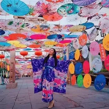 

Oil Paper Umbrella Chinese Classical Style Handmade Decorative Photo Dance Props JS23