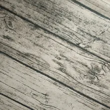 Простая Ретро Имитация древесины зерна льняная ткань с принтом дикого фона скатерть ремесла хлопчатобумажная ткань