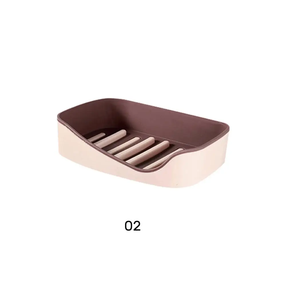 Soap Dish-02 Полка для ванной в скандинавском стиле, клейкая стойка для хранения мыла, угловая полка для душа, кухонная, для домашнего декора, аксессуары для ванной комнаты - Цвет: Soap Dish-02