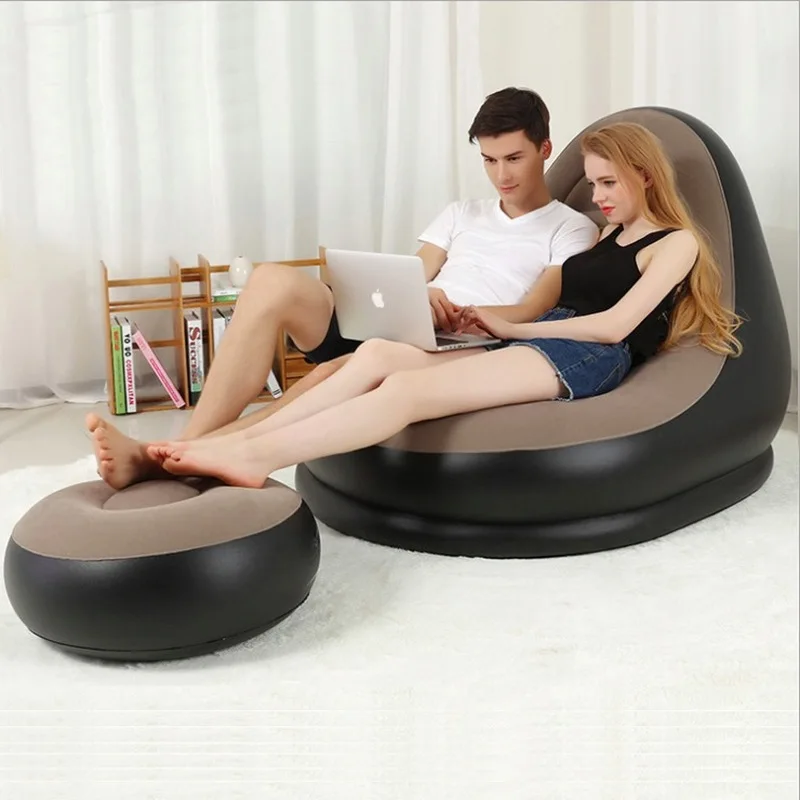 

High quality Portable Folding sofa Multi-function Lazy sofa Lounge set Daybed Beanbag chair inflatable sofa chair Modern Couch