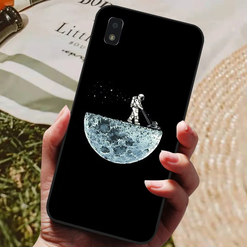 For ZTE Blade L210 Case Fashion Soft Silicone Back Cover For ZTE Blade L210 Phone Cases L 210 6.0'' Black TPU Bumper Fundas wallet cases Cases & Covers