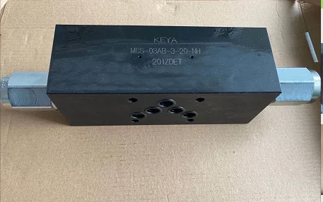 KEYA Balance valve Hydraulic valve MCS-03AB-3-20-NH MCS-04AB-3-20-NH MCS-06AB-3-20-NH MCS-03W-3-20-NH MCS-04W-3-20-NH