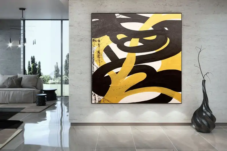 

Современная Абстрактная живопись на холсте, оригинальное художественное оформление, абстрактный холст, искусство для офиса, настенная живопись, холст, масляная живопись, акриловые абстрактные рисунки