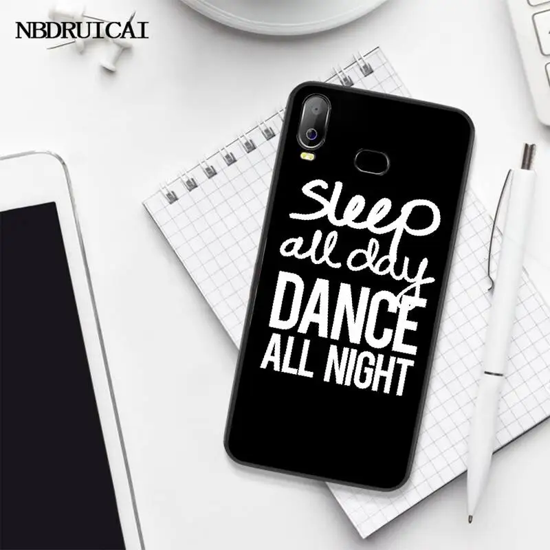 PENGHUWAN I Love Dance чехол для телефона Samsung A10 A20 A30 A40 A50 A70 A71 A51 A6 A8 2018|Бамперы| |
