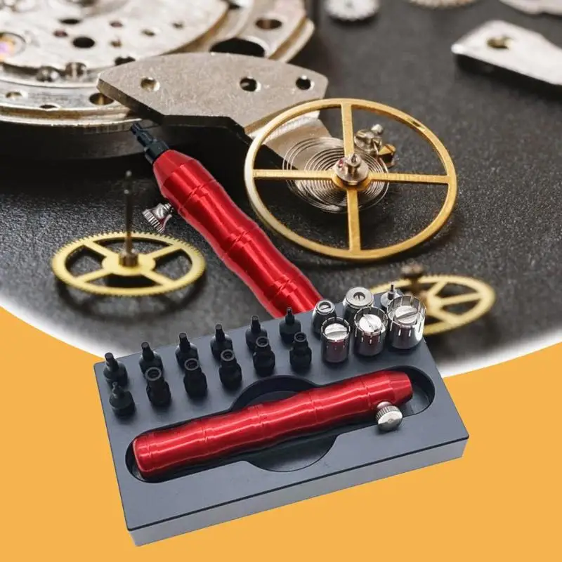

19pcs/set Watch Opener Back Case Remover Watch Back Closer Watch Repair Tool Kit Opener Watchmaker Repair Tool Accessory