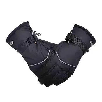

Heating Glove Outdoor Sport Waterproof Winter Clothing Accessories Ski Gloves Warm Gloves Battery Electric Black
