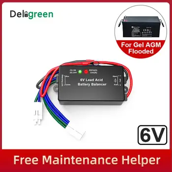 

2020 Upgrade 6V Lead Acid Battery Equalizer QNBBM Balancer BMS Flooded AGM GELL Battery Anti-vulcanization,Anti-corossion 1pcs