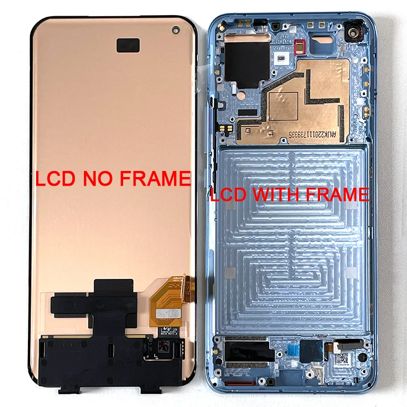 6.81"AMOLED Original For Xiaomi 11 Mi11 LCD Display Screen Frame Touch Panel Digitizer For Xiaomi MI 11 Display