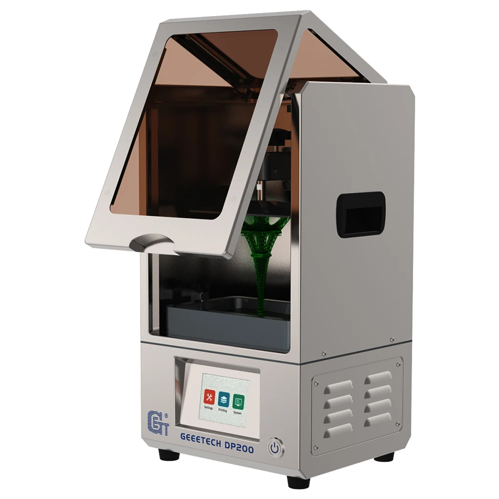 Geeetech DP200 светодиодная подсветка отверждения 3D-принтера DLP UV 40 Вт 405NM смола с wifi фантастика 20 мм/ч встроенный ломтик операции