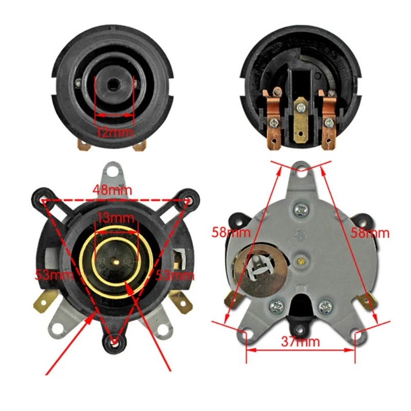 Y98B Electric Kettle Accessories Electric Kettle Base Thermostat Temperature Control Switch Connector Coupler electric kettle thermostat switch
