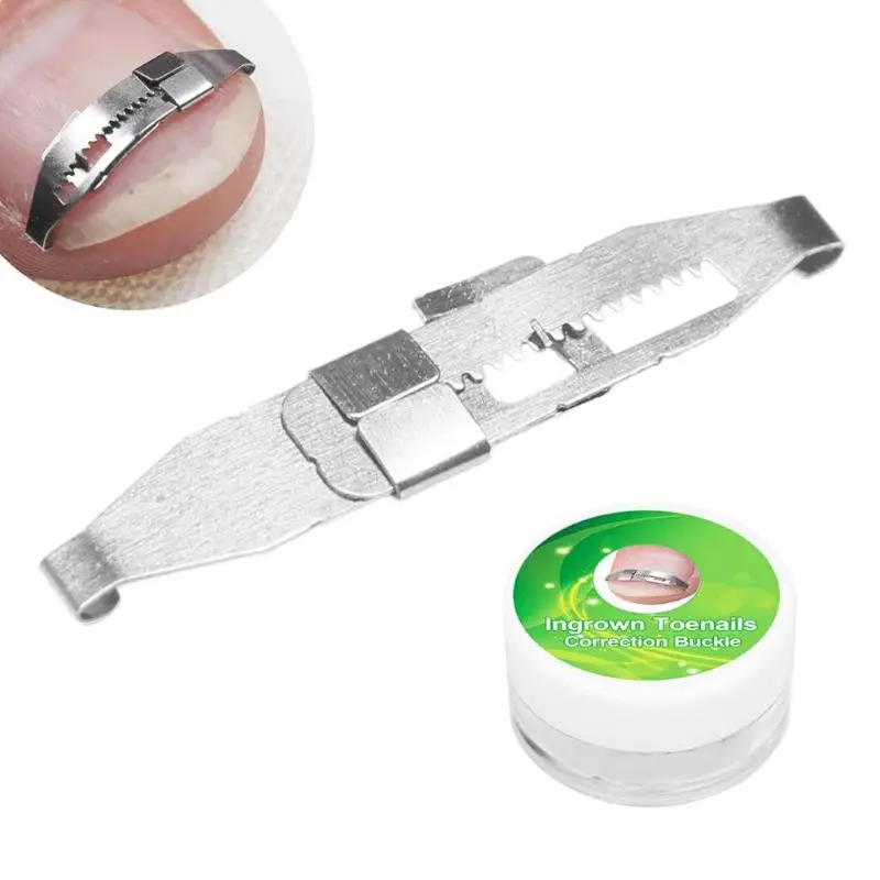 Metal Ingrown Toe Nail Correction Wire Fixer Pedicure Paronychia Recover Toenails Corrector Foot Care Tool