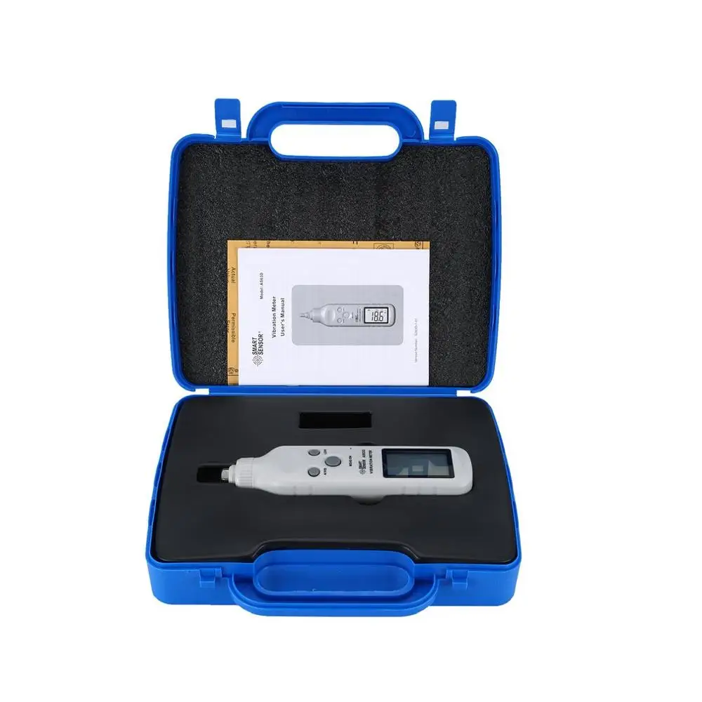 

SMARTSENSOR Vibration Meter Tester Gauge Analyzer Measure Precision Sensitivity Accelerometer AS63D