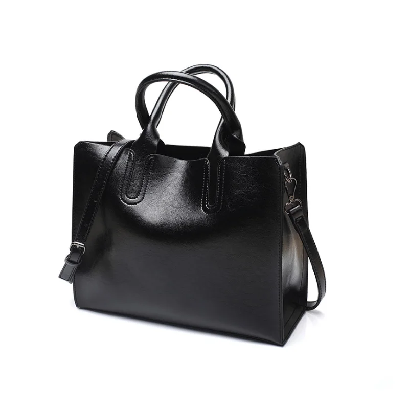Женские сумки-мессенджеры женские сумочки модные роскошные сумки женские дизайнерские сумки через плечо женские кожаные сумки на плечо - Цвет: Черный