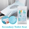 10Pcs Travel Disposable Paper Toilet Seat Cover Protector Biodegradable Camping Travel Safety Toilet Seat Mat Bathroom Accessory 1