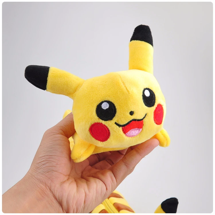 Мультяшный плюшевый чехол с рисунком Пикачу, чехол Bts Pokemon go, чехол для карандашей, бутик, школьные принадлежности, estojo de lapis plumier, канцелярские принадлежности - Цвет: As shown in the figu