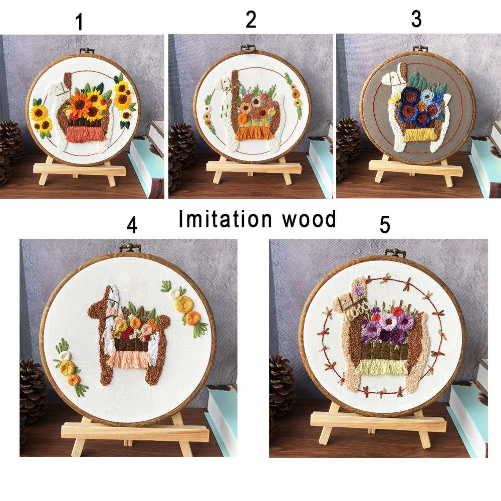 Kit De Démarrage De Broderie Pour Débutants-Les Lutins De Noël Au Point De Croix Artisanal