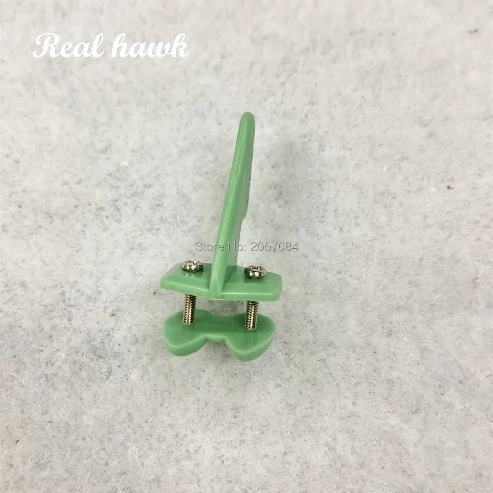 10 компл./лот 6 цветов с винтовыми булавками M2x20mm 20x27 4 отверстия L20xH27 RC Самолеты