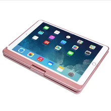 360 Вращающийся беспроводной Чехол для клавиатуры Smart Folio задняя крышка с подсветкой для iPad 10,2 и распродажа