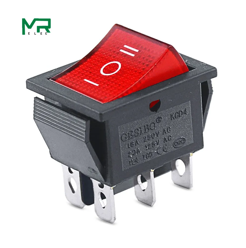 red ON-OFF-ON