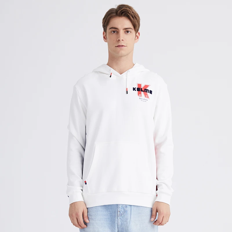 KELME мужские толстовки полосатые хип хоп мужская Японская уличная одежда