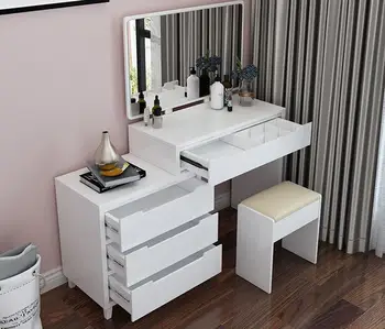 

Dressing table bedroom small apartment mini dressing table storage cabinet integrated dressing table