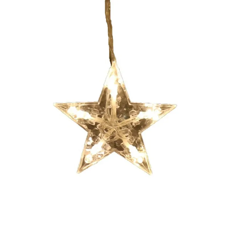 Christmas Decoration for Home Curtain Light String Christmas Ornament New Year Navidad Decoraciones Para El Hogar Natal