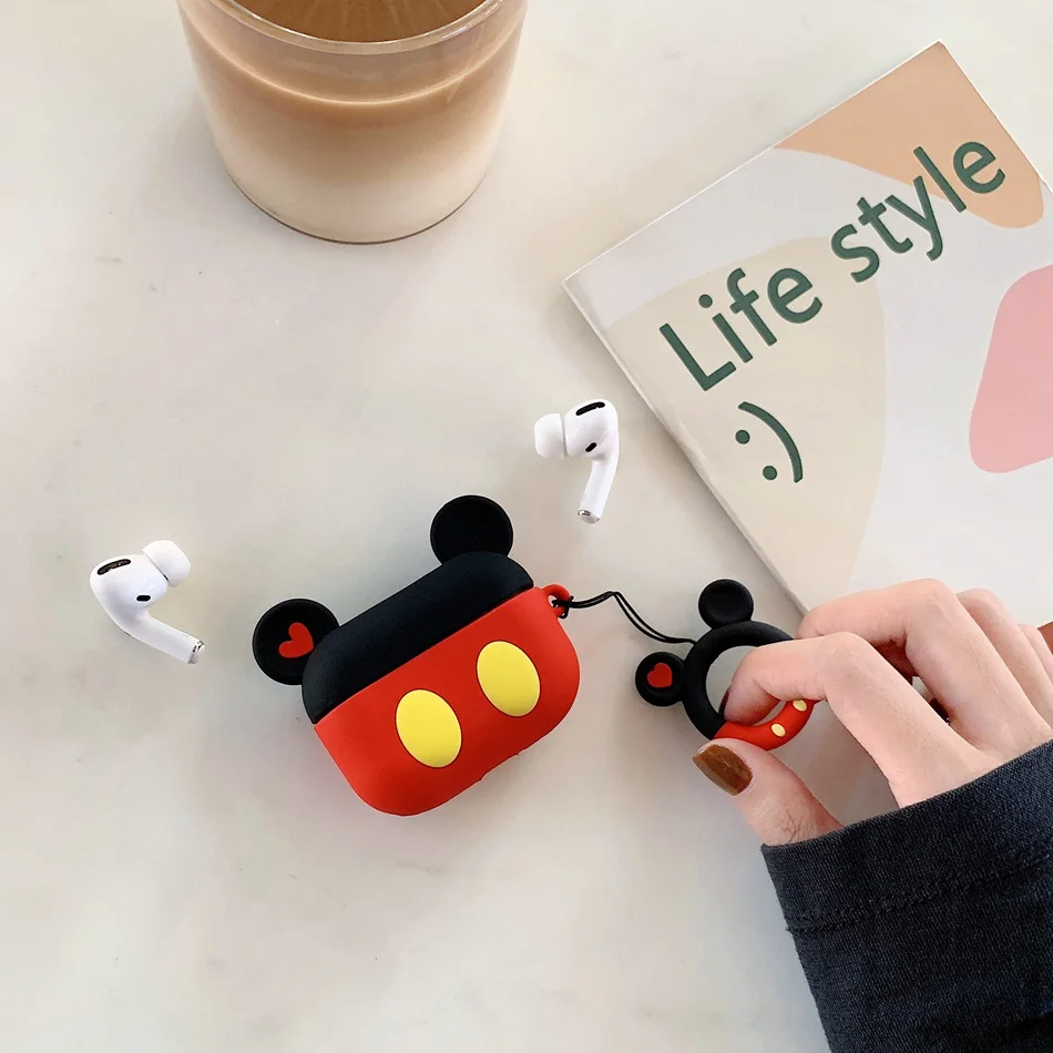 Для AirPods Pro Чехол 3D милая собака корги утка тост наушники Kawaii чехол для AirPods Pro 3 Мягкий защитный чехол с брелком